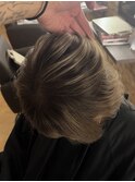 海外ヘアーハッシュカットレイヤーカット