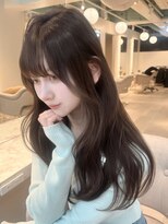 マインバイアフロートギンザ(MYNE by AFLOAT GINZA)&nbsp;顔周りカット/チョコレートベージュ/透明感カラー