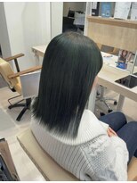 バーチ バイ クロップエス(BIRCH by crop es)&nbsp;ブリーチなしWカラー/マット/グリーン