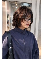 ゾーイ ケゴ 天神今泉(ZOEY kego) 今泉 ボブパーマ ニュアンスボブ