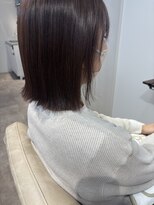 エンラナ(&Lana) 結べるボブ×ブラウンカラー