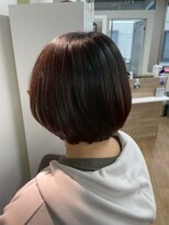 ミレット 竹ノ塚東口店(miret)&nbsp;30代40代50代◎白髪染めリタッチカラー丸みショート竹ノ塚