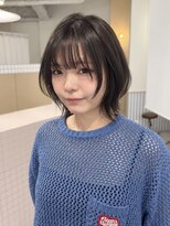 ルトワプラス(Lutowa plus)&nbsp;ダークグレージュハッシュボブ［西条下見］