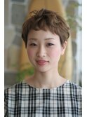 くせ毛風ベリーショート