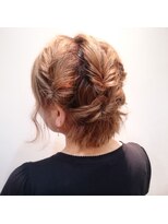 ヘアーアンドメイク フォルス(HAIR&MAKE FORS)&nbsp;短い髪でも出来る☆簡単アレンジ#7