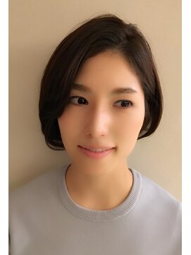ロンド 銀座(Lond) 耳かけアレンジお洒落ボブ☆ 担当 本田奈穂美