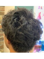 ヘアーラウンジ エゴ(Hair Lounge EGO) 無造作ニュアンス強パーマ武蔵新城美容室EGO松波光男