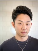 アップバングショートパーマ!