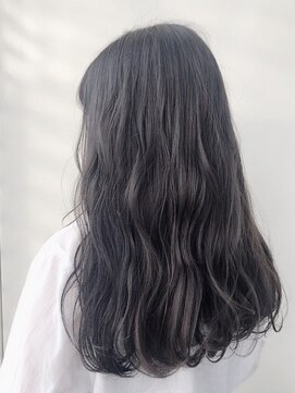 ジーナ 渋谷駅前(Zina) 【Zina　渋谷】フリンジウェーブ×透け感グレージュ