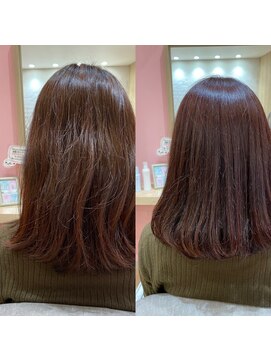 イーハトーヴヘアー(Yehatov) ピンクブラウン2