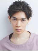 スリークショート＆アップバング&フェードカット／原宿