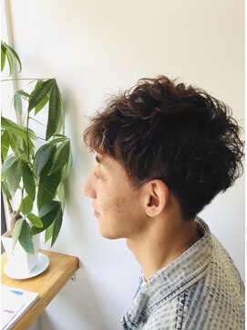 ロント(ROND) キムタク風パーマスタイル