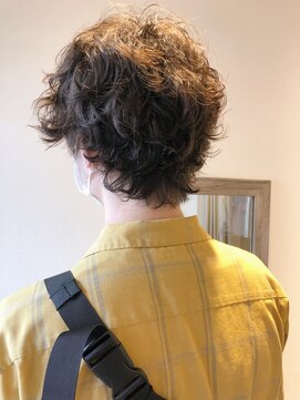 メルト 吉祥寺(melt) 【長谷川愛】ウェーブマッシュウルフ　ツイストスパイラルパーマ