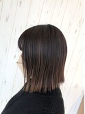 30代に人気の前下がりボブ