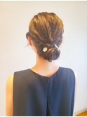 お呼ばれヘアセット☆
