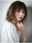 外国人風オンブレ大人ハイライトボブパーマv大宮20代30代40代!