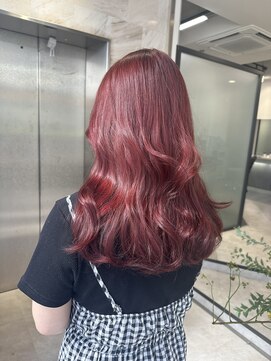 リリー(Lilley) 【lilley 高田彩乃】韓国ヘア☆チェリーレッドカラー(福岡/天神)