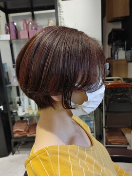 スパークル 二俣川(Sparkle) 大人可愛いショートボブ