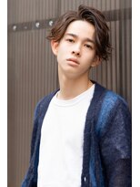 ハバナ 渋谷(HAVANA)&nbsp;束感モテる/ツーブロック/センターパート/ニュアンスパーマ