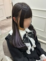 リルミー(Lilme)&nbsp;可愛いお顔周り×ラベンダーエクステ＊まゆ