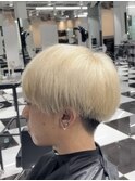 刈り上げマッシュ