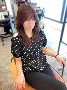 マーリャヘアー(mallia hair) レイヤースタイルレイヤーカットロングレイヤー小顔スタイル