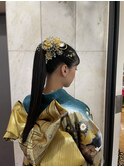 ポニーテールアレンジ