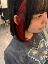 ロマンヤカタ ファース(ROMAN YAKATA fars) レッドピンクイヤリングカラー@田島(2024/10)