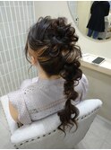 ハイポニー編み下ろし