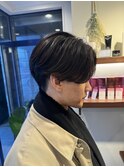 ニュアンス毛流れパーマ