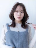 韓国レイヤー顔周りカット透明感カラー髪質改善艶髪シースルー