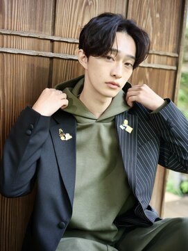 エムスラッシュフィール 東戸塚(M.SLASH FIEL) センターパート/アップバング/ツーブロック/マッシュ/FIEL東戸塚