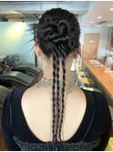【あきら】ヘアセットカチモリロング卒業式結婚式