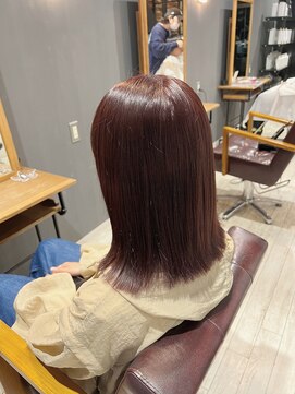 リジョイスヘア エン(REJOICE hair EN) ピンクブラウン