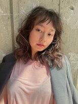 エイミー(amy.) ハッシュカット/パーマ/外ハネボブ/ワイドバング/オン眉