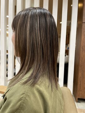 ループ(LOOP) ハイライト/ベージュ系ミディアム