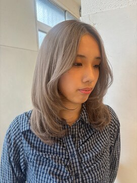 ポート 蕨(PORT) レイヤーとミルクグレージュ【天間 彩香】