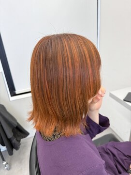 ゴウトゥデイシェアサロン 町田店(GO TODAY SHAiRE SALON) オレンジハイライト【町田】