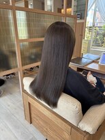 アドラーブル 長岡リップス旭岡店(adorable)&nbsp;透明感カラー ナチュラルブラウンブリーチなし