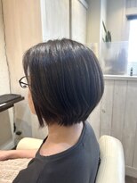 サイン(SIGN)&nbsp;大人ショートボブ30代40代50代ショート透明感ヴィラロドラカラー