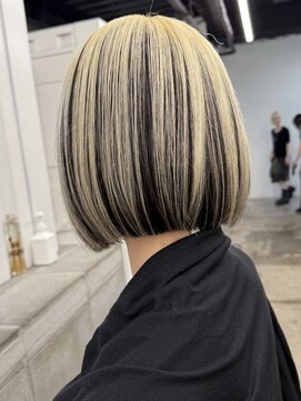 ココ 本八幡(KOKO) □暗めカラーグランマッシュデザインカラーフェイスフレーミング