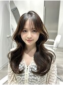 レイヤーカット／韓国ヘア／顔周りカット／前髪顔周り
