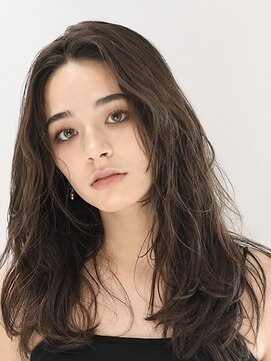 アース 鶴見店(HAIR&MAKE EARTH) エアリー感×センターパートロング