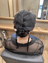 エダ 鎌倉(edA.) 編み込みシニヨン/ヘアセット