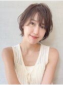 グランマッシュ/細めハイライト/ショート/白髪ぼかし/前髪☆78