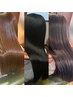 【田淵指名限定】透明感カラー＋カット＋髪質改善TR