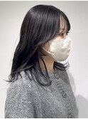 結んでも小顔に
