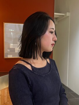 エコール(EcorE) 切りっぱなしボブ