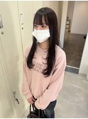 ロングレイヤー/暗めカラー/グランマッシュ/木更津