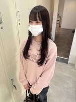 ソソ(soso.) ロングレイヤー/暗めカラー/グランマッシュ/木更津